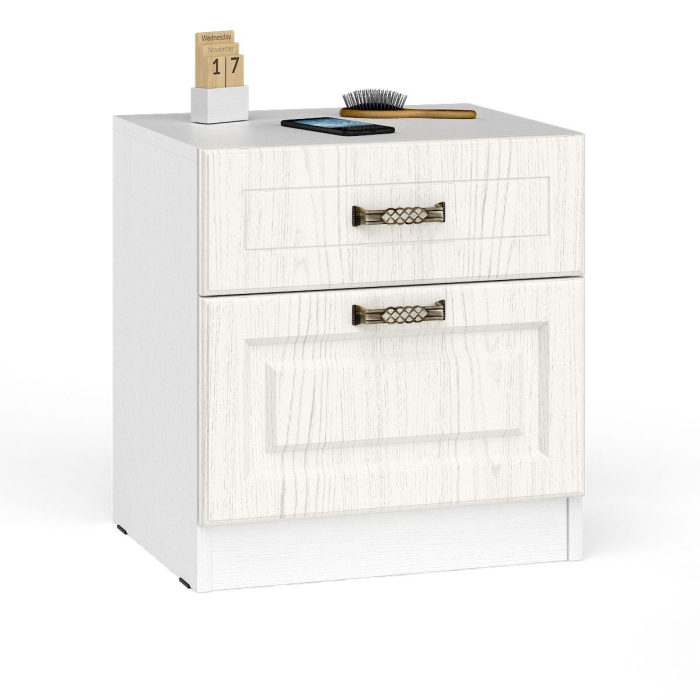 Модульные cпальни, Кровать 1600 Ливерпуль с основанием и двумя тумбами