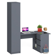 Компьютерные столы, Пенал Мори 400 с угловым компьютерным столом МС-16 три ящика справа