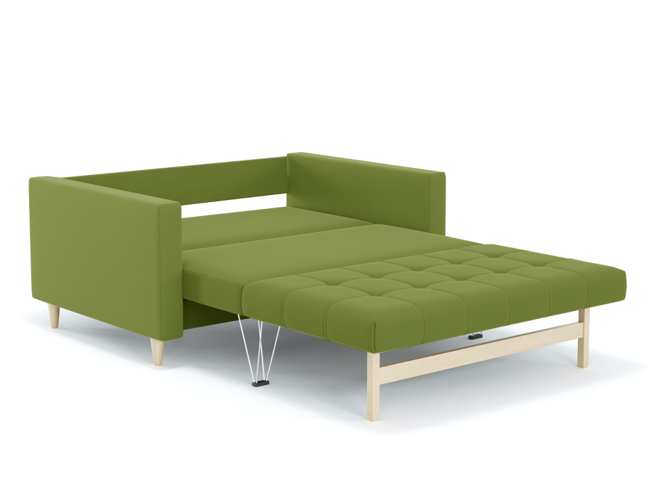 Диваны еврокнижки, Диван-кровать еврокнижка Квадро, велюр