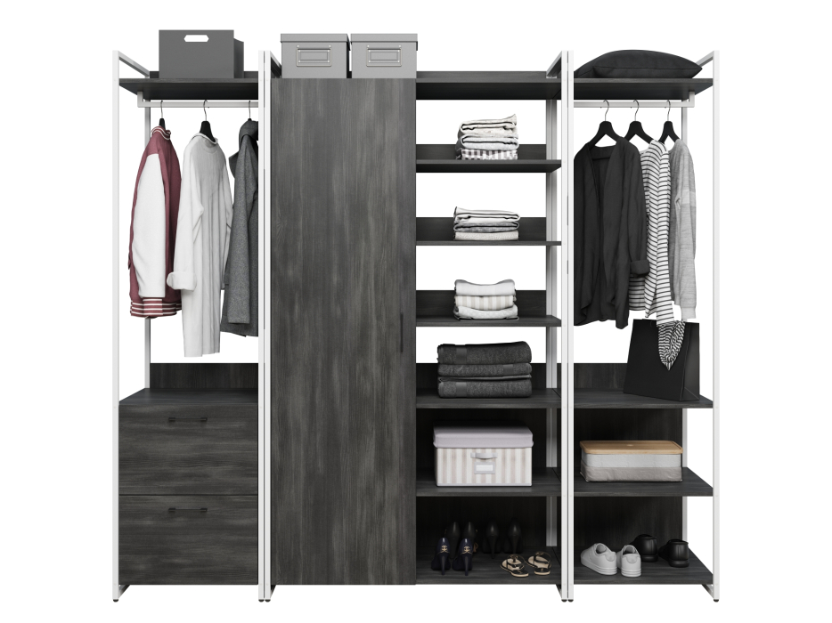 Прихожие, Гардеробная Urban Лофт 02 Белый