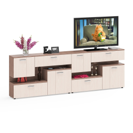 Широкая ТВ тумба Мебельный двор С1-1400