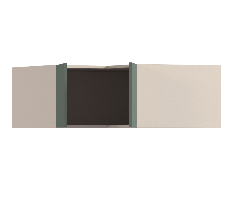 , Регина РПГУ-90 Полка угловая Песочный/Белла Камыш