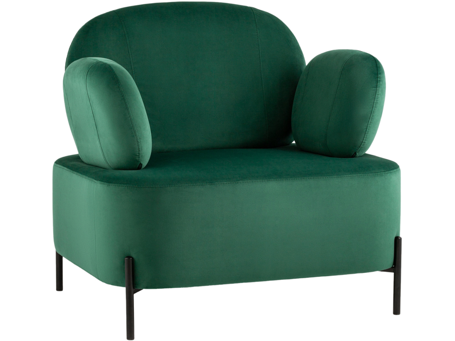 Кресло для отдыха, Кресло STOOL GROUP Кэнди с подлокотниками Велюр