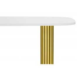 Деревянный стол Бавария 180*90 (золотые ноги)