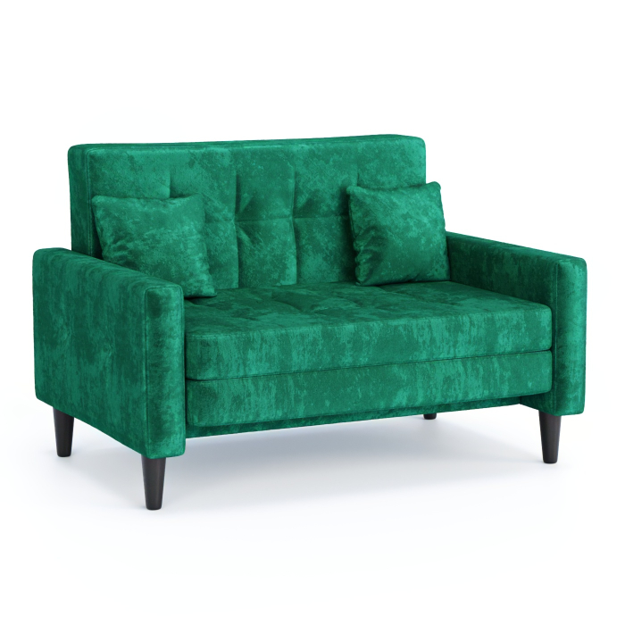 Диваны кровати прямые, Диван-кровать Этро Люкс, велюр