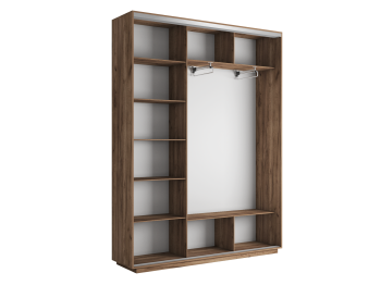 Шкаф-купе Экспресс Элемент трио 2400 x 2400 x 450