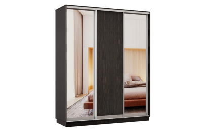 Шкаф-купе Премьер Лайт 22 (01;02;01) трехдверный