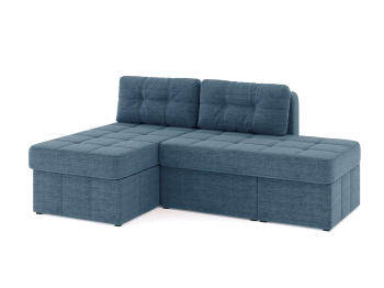 Диван-кровать угловой Оливер Люкс еврокнижка-трансформер, рогожка