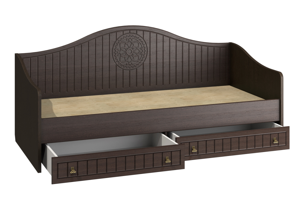 Кровати 90 см, Кровать «Монблан» МБ-64К (2000х900)