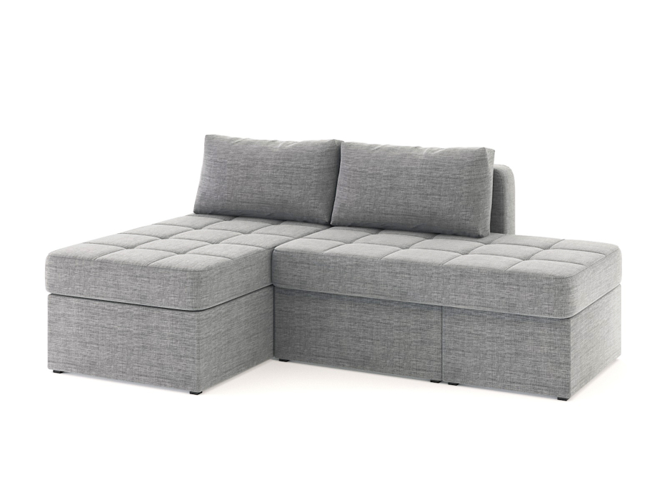 Диваны угловые в гостиную, Диван-кровать угловой Оливер еврокнижка-трансформер, рогожка