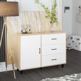 Комод-тумба три ящика и дверка РВК 122-1204