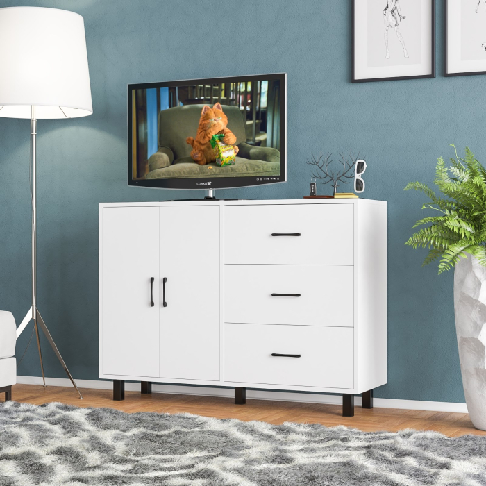 Комоды, Комод-тумба две дверки и три ящика РВК 123-1204