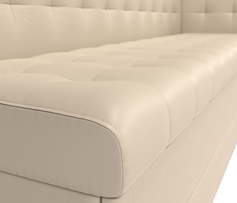 Диваны прямые, Диван кухонный Бриз с углом, эко кожа, правый угол