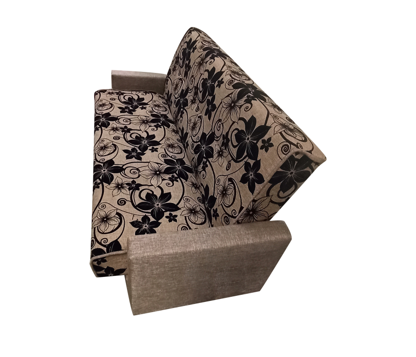 Диваны книжки, Диван 120  Рогожка Цветы 