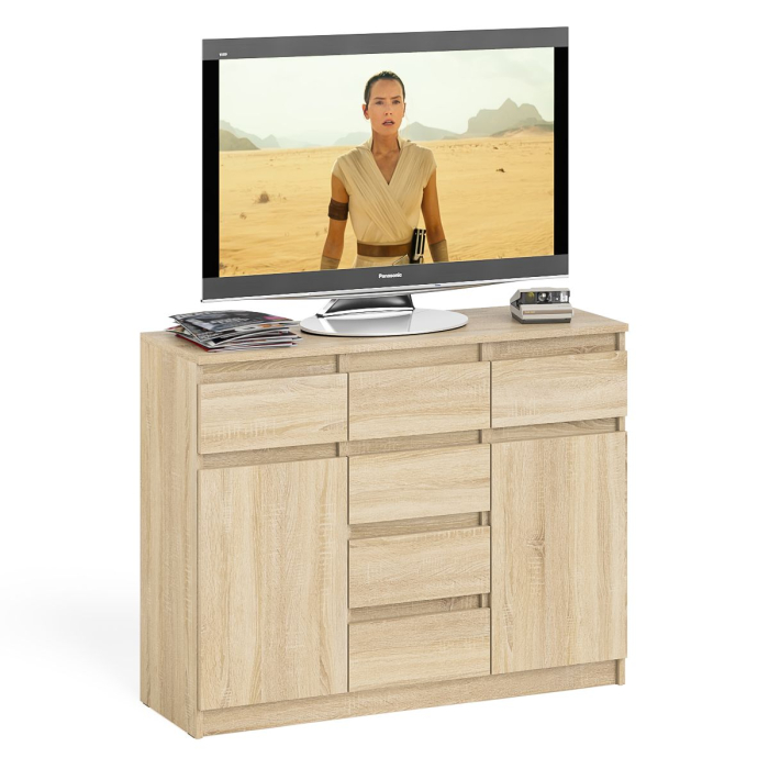 Комоды, Комод с ящиками и дверками Мори МК1200.4