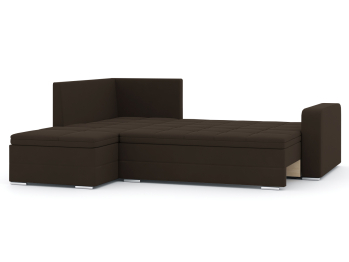 Диван-кровать угловой еврокнижка Бромен, рогожка