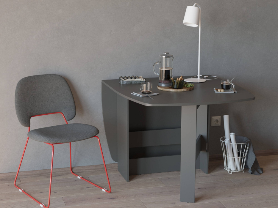 Обеденные столы, Стол-книжка раскладной 1-65