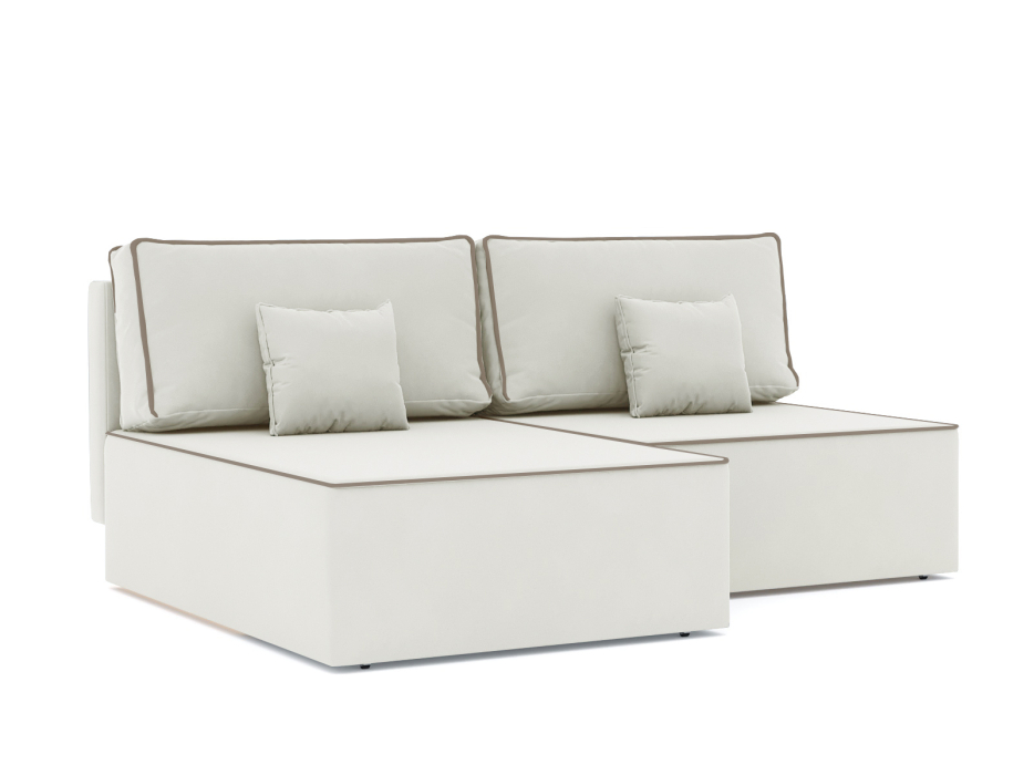 Диваны угловые в гостиную, Диван-кровать угловой еврокнижка Блюм Некст, велюр