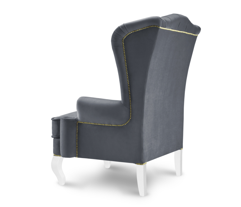 Кресло для отдыха, Кресло дизайнерскиое Лорд, микровелюр