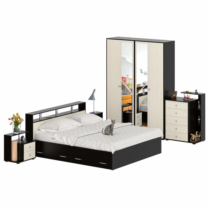 Спальные гарнитуры, Спальный гарнитур Камелия №11