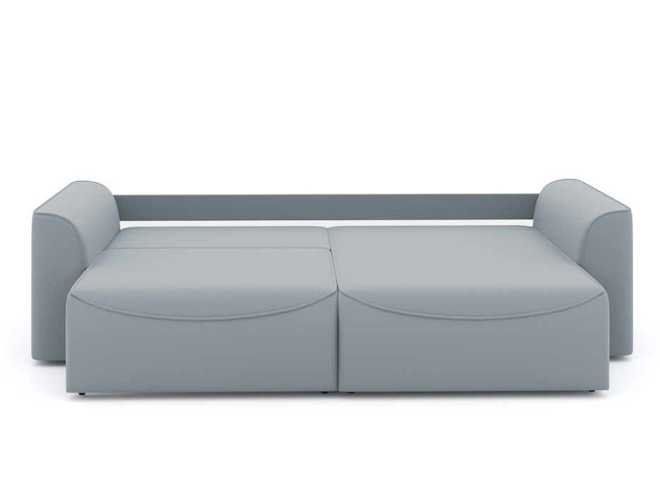 Диваны угловые в гостиную, Диван-кровать угловой Рафаэль еврокнижка НПБ, велюр