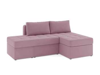 Диван-кровать угловой Оливер еврокнижка-трансформер, велюр