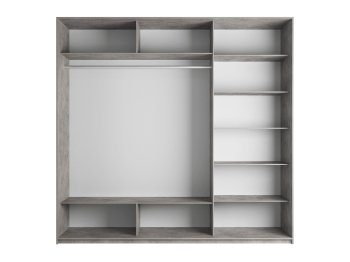 Шкаф-купе Прайм 3-х дверный Стекла фисташка/ДСП/Доводчики 210х57х230