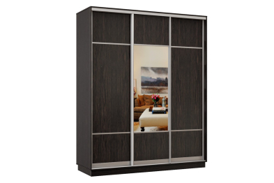 Шкаф-купе Премьер Лайт 28 (08;05;08) трехдверный