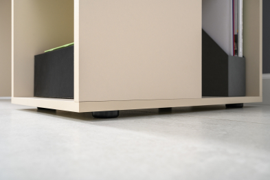 Письменный стол Лайт 12.163 с домашним креслом 103 серым