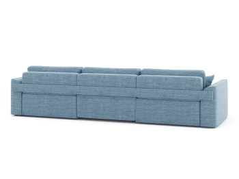 Диван-кровать П-образный Рафаэль еврокнижка НПБ, рогожка Люкс