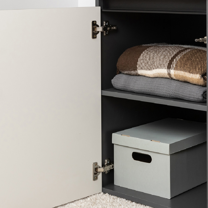 Шкафы распашные, Шкаф с ящиком и пенал Сидней 13.200