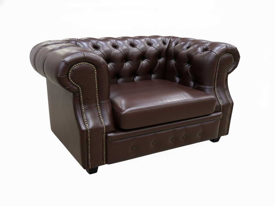 Кресло для отдыха, Кресло  Честер Лофт экокожа