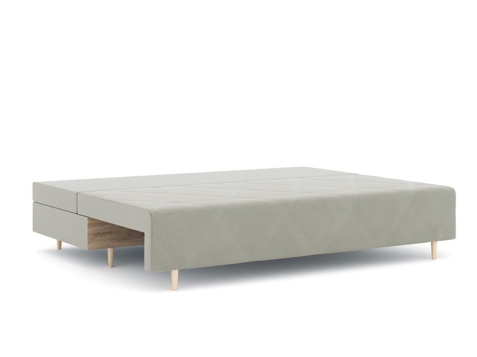 Диваны еврокнижки, Диван-кровать Милли без подлокотников, велюр