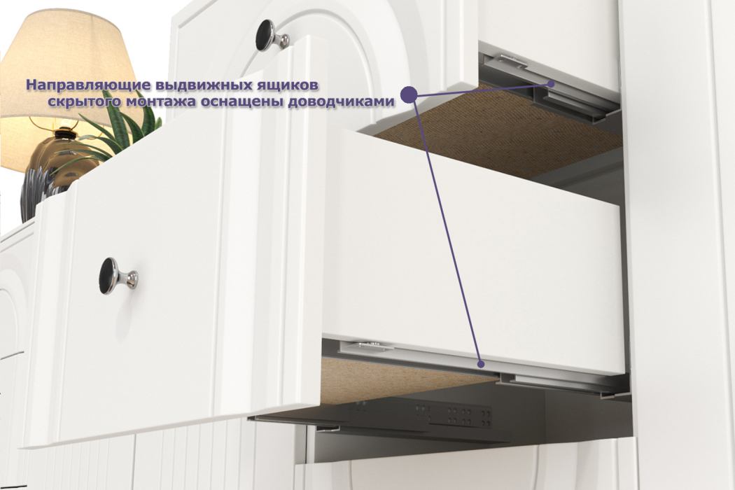 Стенки для гостиной, Два комода-ТВ-тумбы Валенсия № 90 с двумя навесными полками