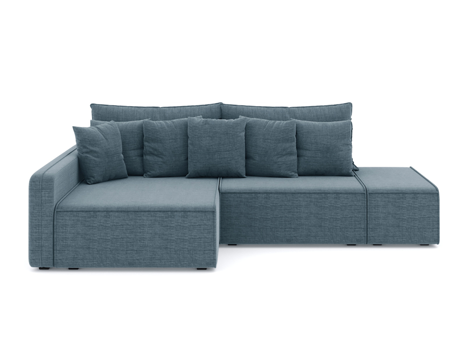 Диваны угловые в гостиную, Диван-кровать угловой Портленд еврокнижка НПБ, рогожка Дрим