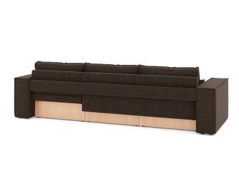 Диван-кровать угловой Фостер Лофт, еврокнижка рогожка