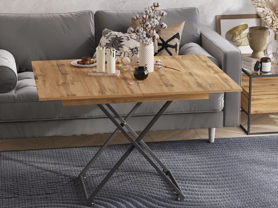 Столы-трансформеры, Стол универсальный трансформируемый АНДРЭ Loft ЛДСП