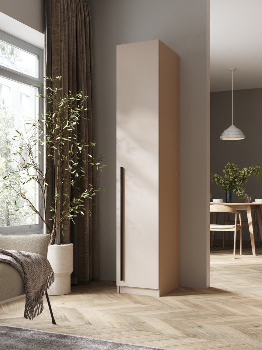 Шкафы одностворчатые, Шкаф для одежды распашной однодверный, София, 2200х400х520 мм