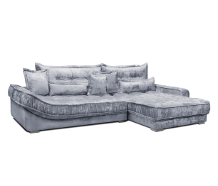 Диван мягкий угловой Бруно, велюр