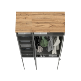 Шкаф для одежды и шкаф-пенал в прихожую Остин