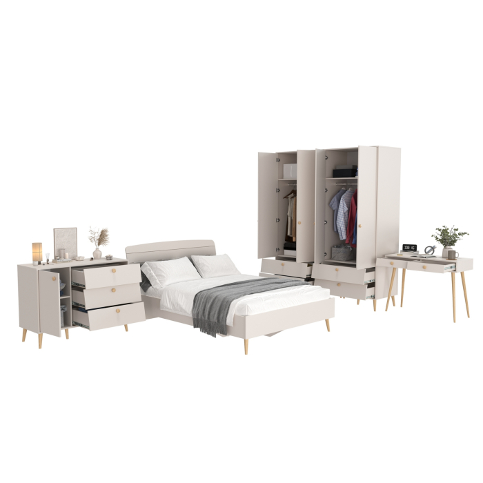 Спальные гарнитуры, Спальня Афина Сп-19-1400 со спальным местом 1400