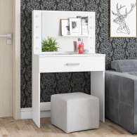 С зеркалом, Столик косметический с подсветкой СТ-4