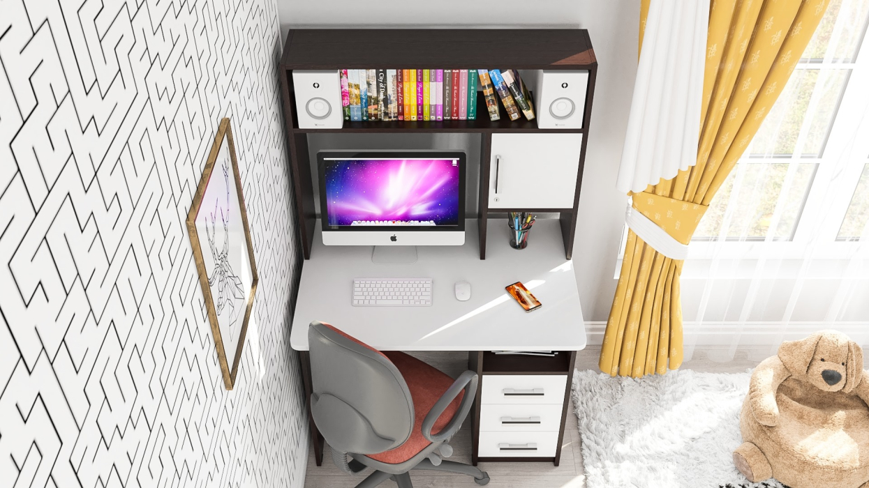 Прямые компьютерные столы, Стол компьютерный С-МД-СК9