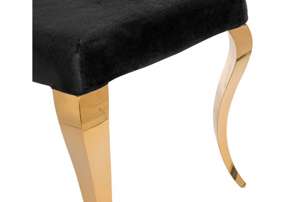 Стулья, Стул Odda черный/золотой
