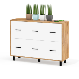 Комод 6-ть ящиков РВК 127-1204