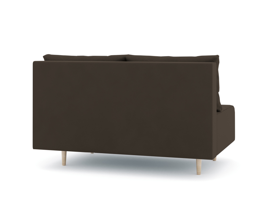 Дизайнерские диваны для гостиной, Диван прямой нераскладной Милли мини 2-х  местный без подлокотников, велюр