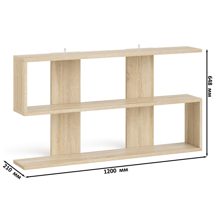 Домашние кабинеты, Набор мебели из углового компьютерного стола Мори МС-16 правого с книжной полкой и комода МК1200.10