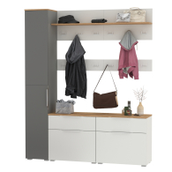 Прихожие, Мебель для узкой прихожей Октава № 52