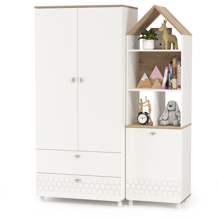 Детские комнаты, Шкаф и стеллаж Эйп