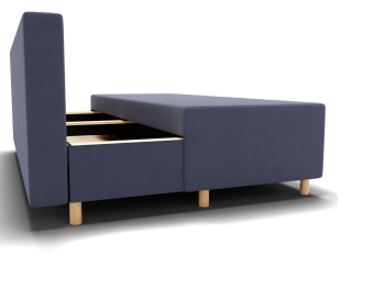 Прямой диван Сияние,НПБ,еврокнижка,велюр